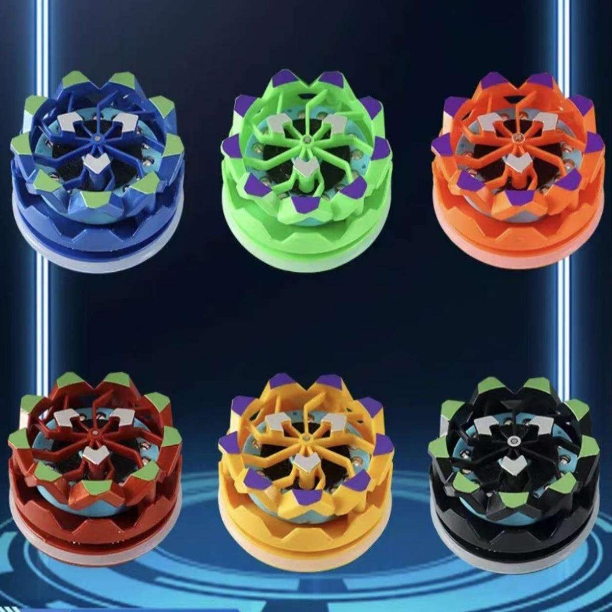 Fireworks Spinning Luminescent Gyro Toy