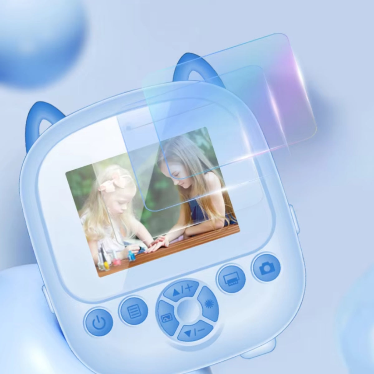 Portable Kids’ AI Wireless Thermal Printer & Camera