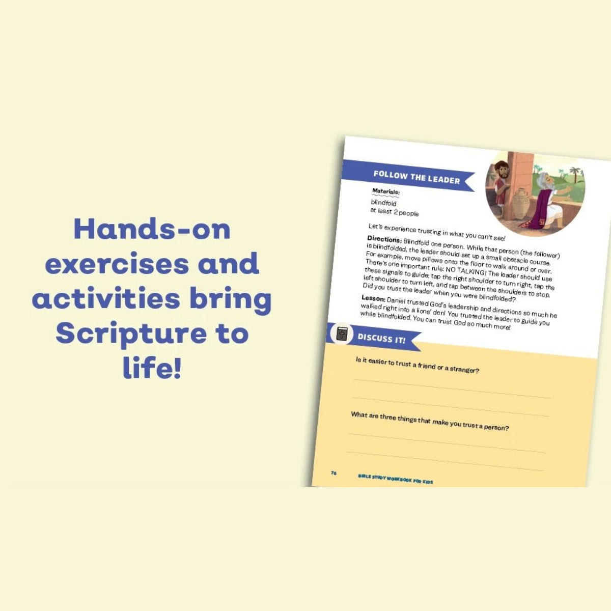 Bible Study Workbook for Kids