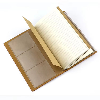 Premium Refillable Leather Traveler's Journal