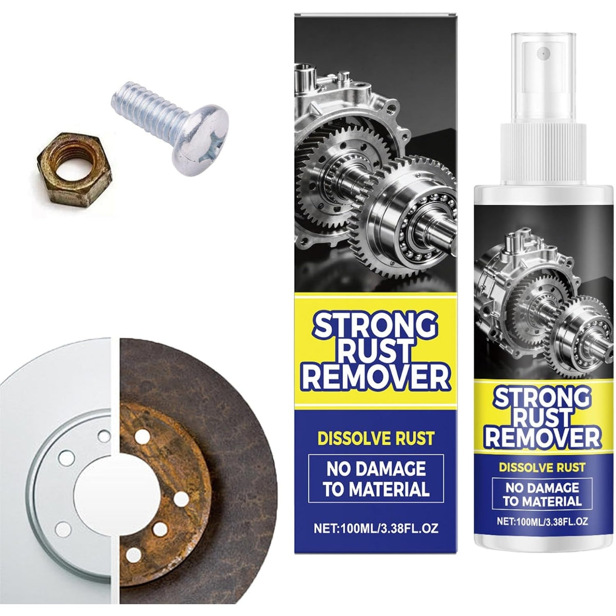 Light Rust Remover Heavy Duty Multipurpose Rust Remover Spray – Dawn / Dusk