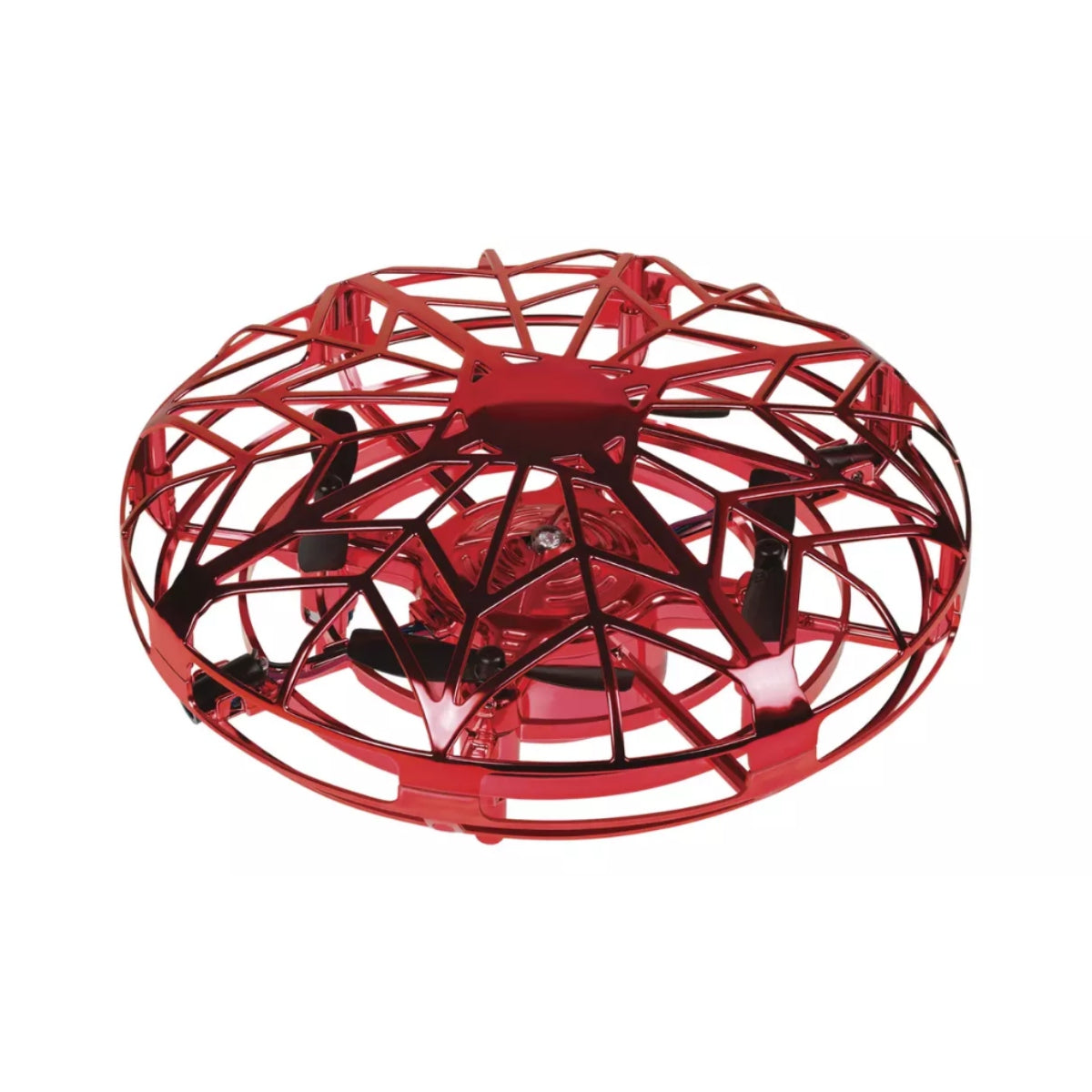 Helicóptero UFO Intelli Sense con detección de movimiento – Helicóptero flotante controlado a mano con luces LED y cargador USB