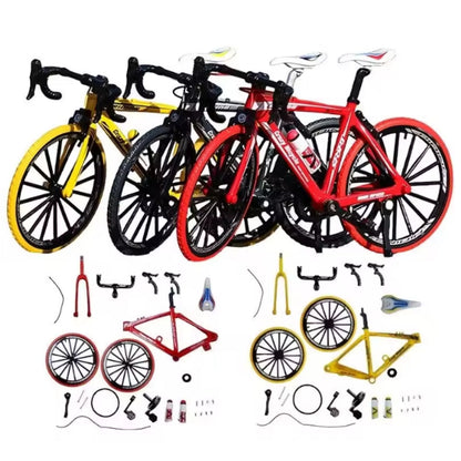 Kit de modelo de bicicleta de aleación para armar uno mismo