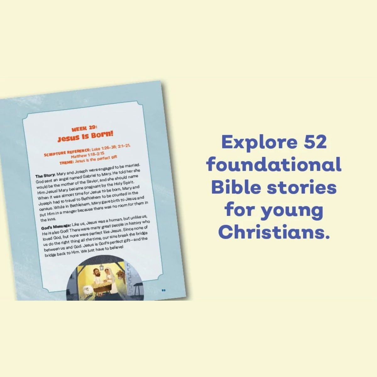 Bible Study Workbook for Kids