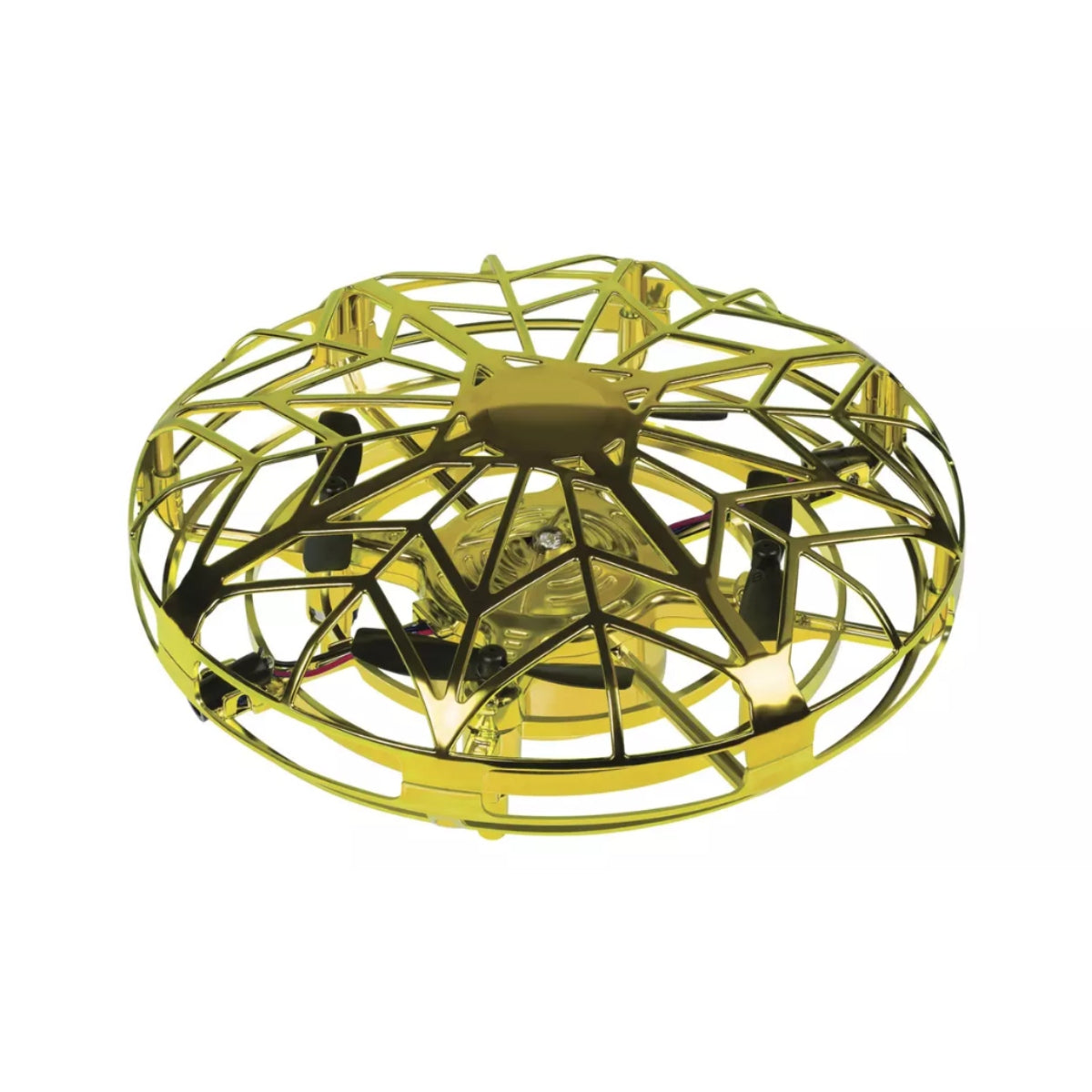 Helicóptero UFO Intelli Sense con detección de movimiento – Helicóptero flotante controlado a mano con luces LED y cargador USB