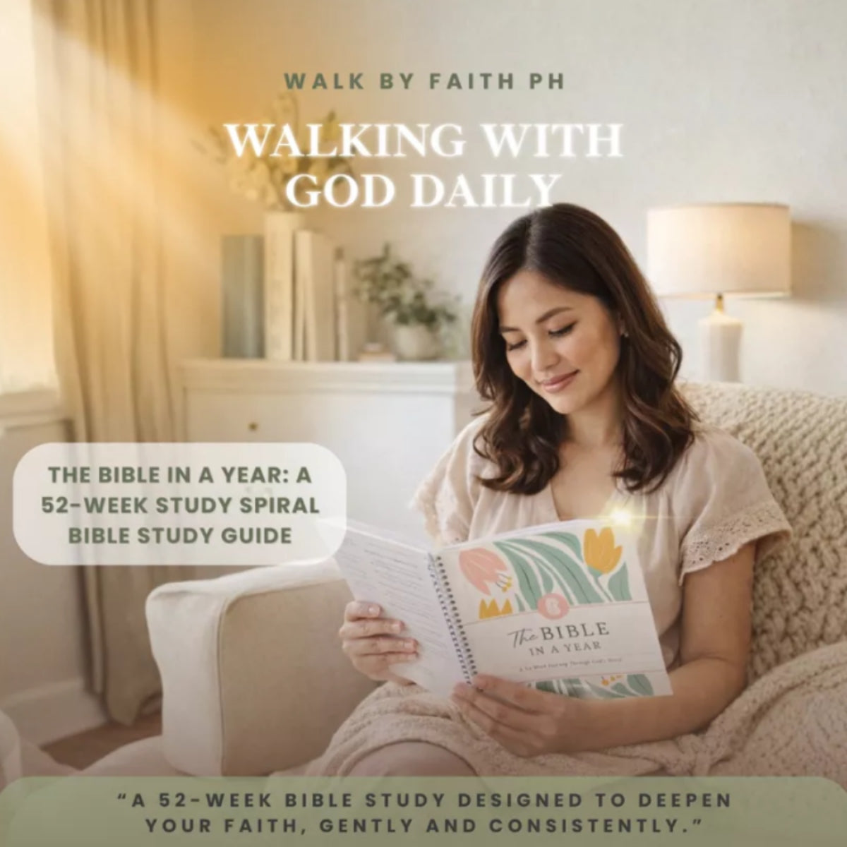 Bible in a Year Study Guide - Walk By Faith Bundle