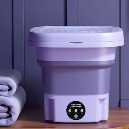 Minilavadora Automática Portátil para Cargas Pequeñas y Apartamentos