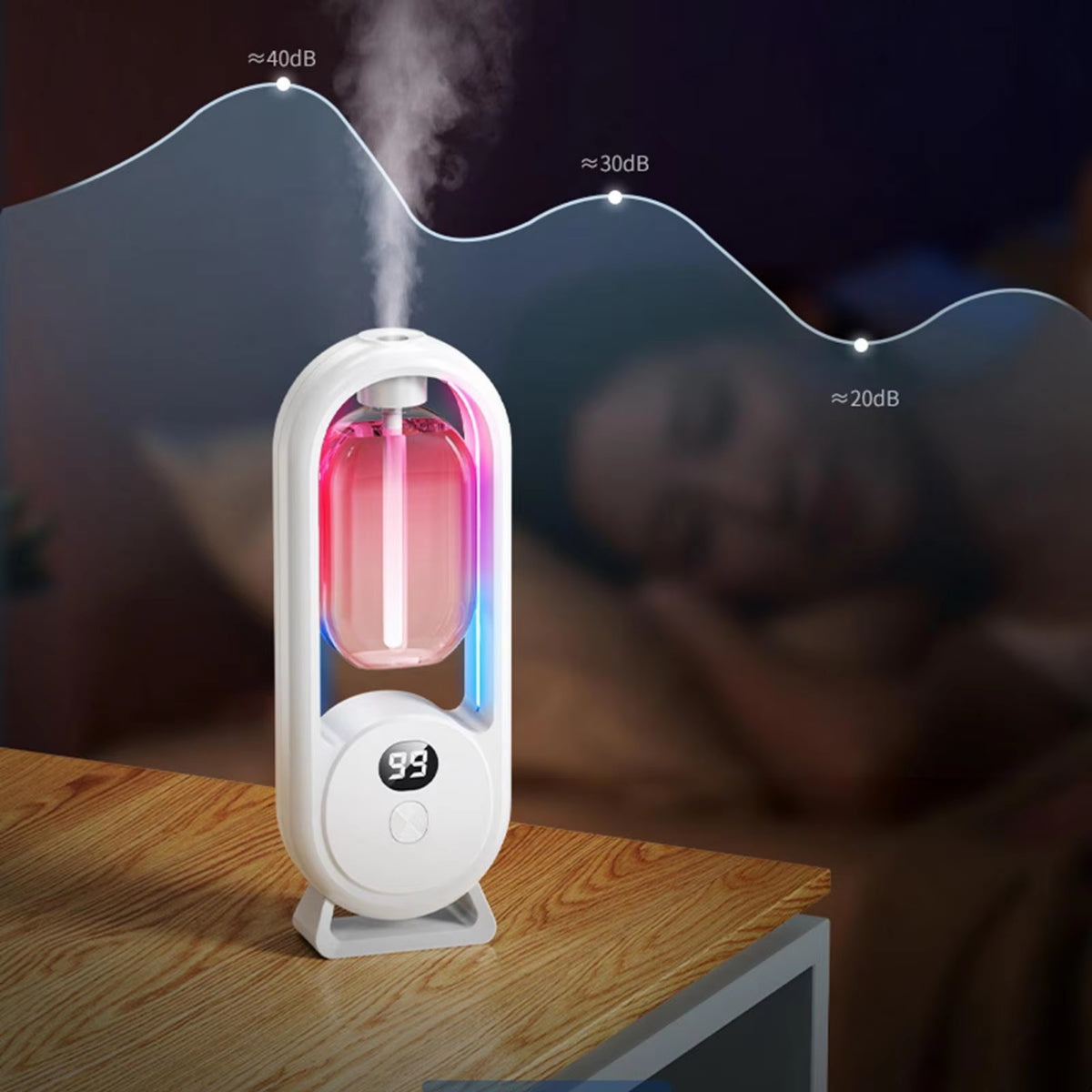 Difusor de Aromaterapia Automático de Parede