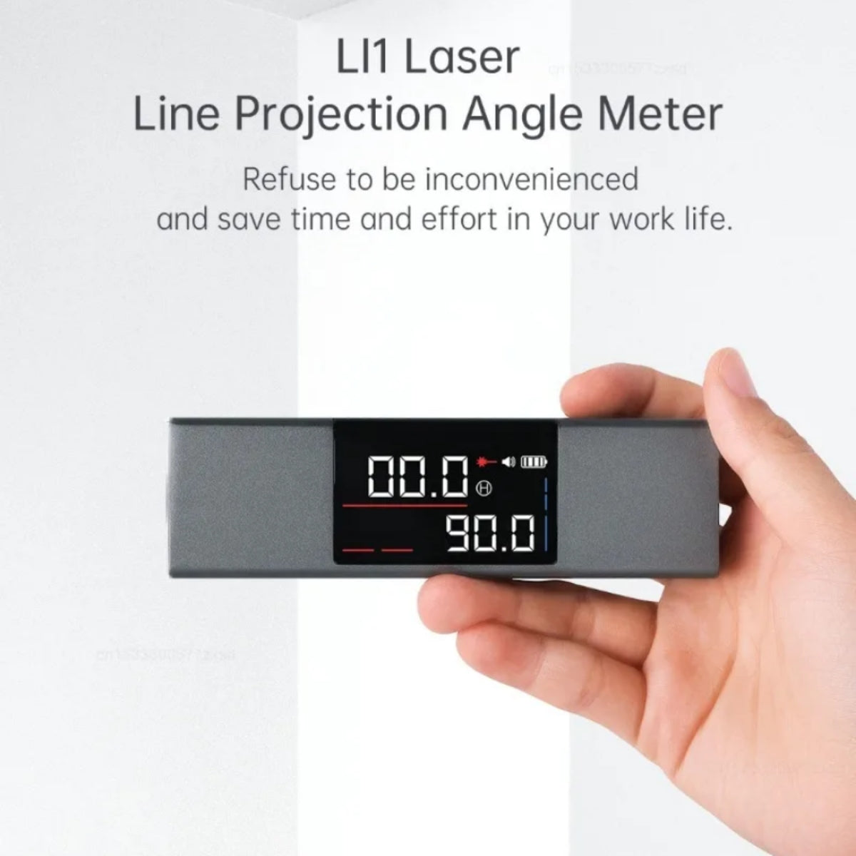 Medidor Digital de Ângulo Laser e Inclinómetro