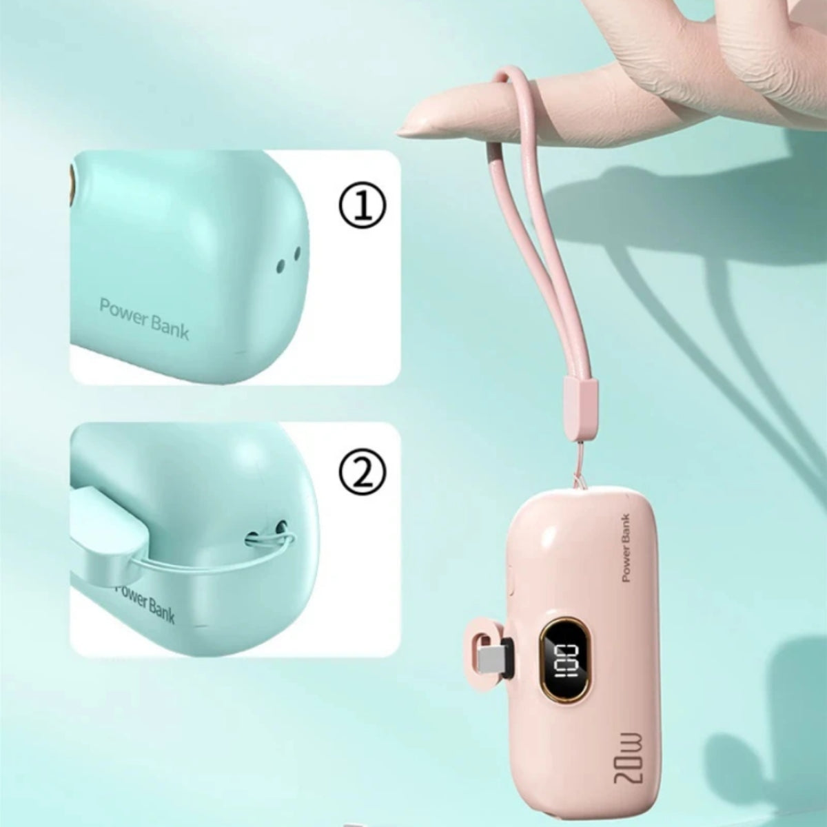 High-Capacity Portable Power Bank – 30000mAh