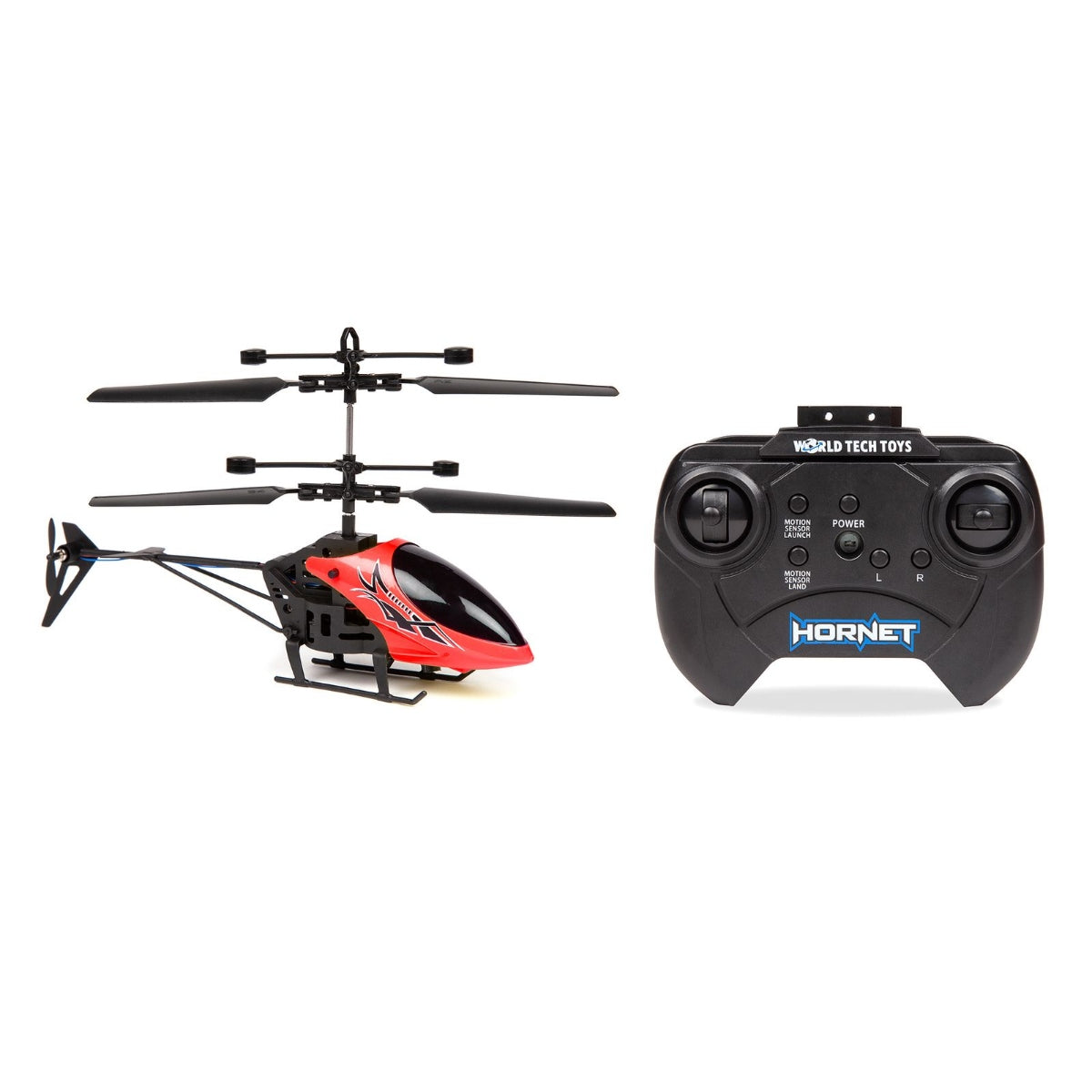 Helicóptero Hornet 2CH IR – Mini Drone de Controlo Remoto para Interior com Luzes LED e USB