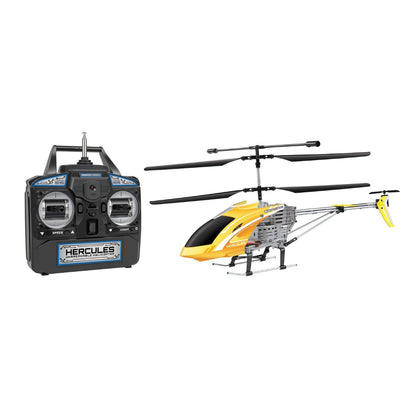 Helicóptero Hércules 3.5CH Gyro – Helicóptero Indestrutível de Controlo Remoto com Luzes LED e Carregamento USB