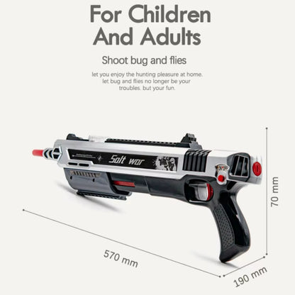 Arma de Sal para Controlo de Moscas e Mosquitos
