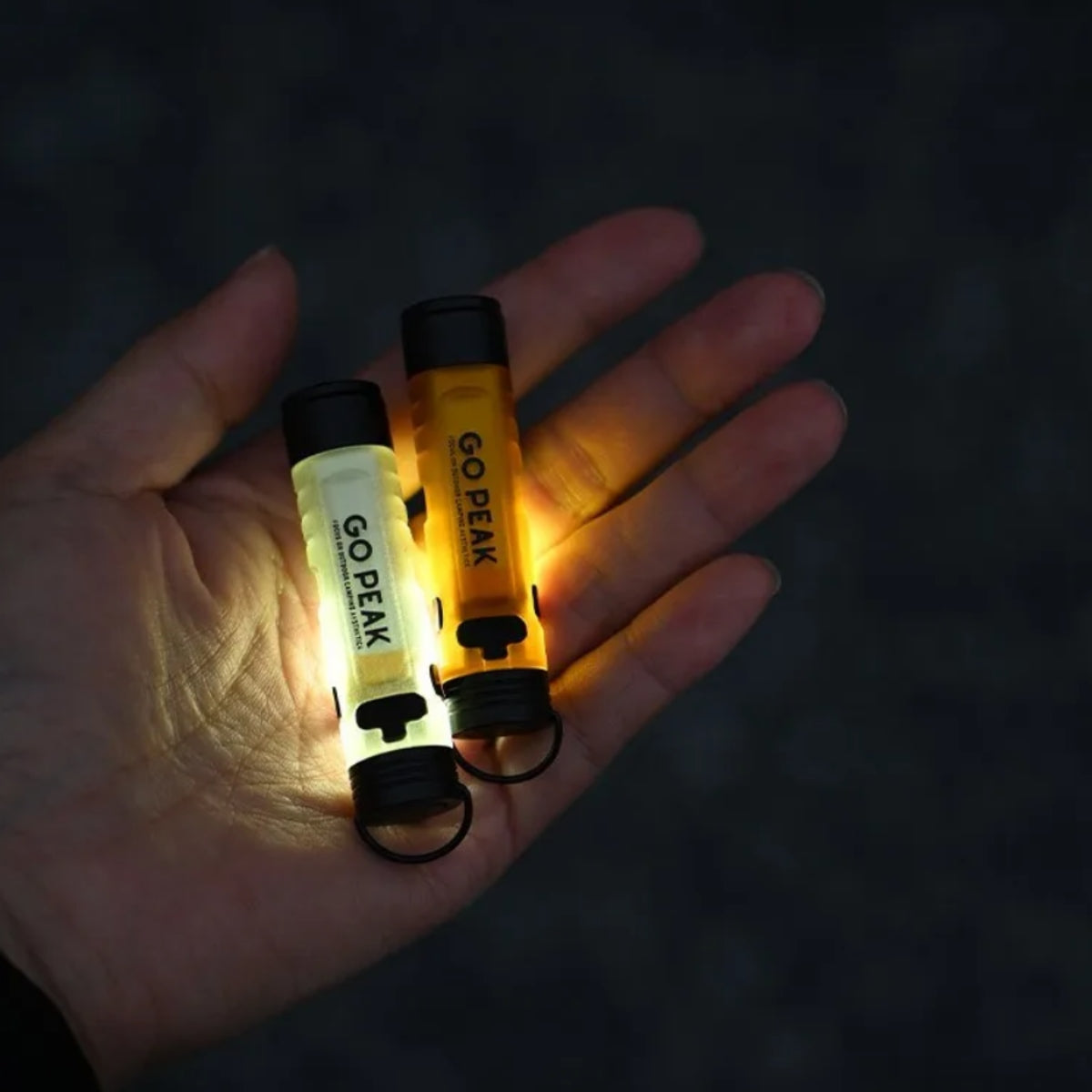 GOPEAK Mini Pocket Flashlight - Keychain & Hat Clip LED