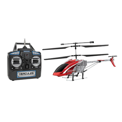 Helicóptero Hércules 3.5CH Gyro – Helicóptero Indestrutível de Controlo Remoto com Luzes LED e Carregamento USB