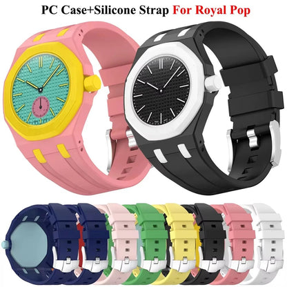 2-in-1 Watch Case & Silicone Strap Kit