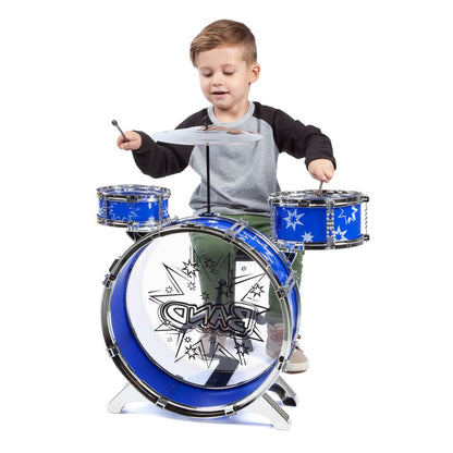 Bateria Big Band Kids – Kit de Bateria Completo para Principiantes