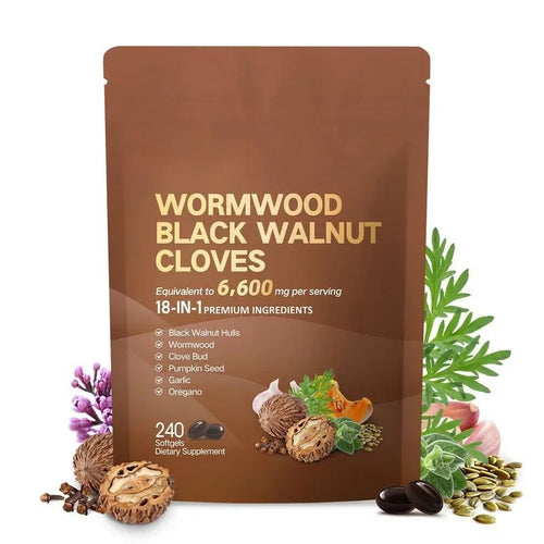 Wormwood Black Walnut Cleanse Cloves