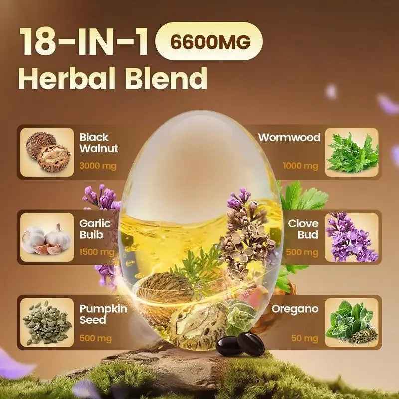 Wormwood Black Walnut Cleanse Cloves