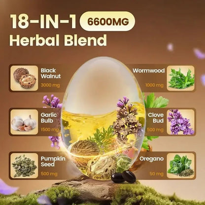 Wormwood Black Walnut Cleanse Cloves