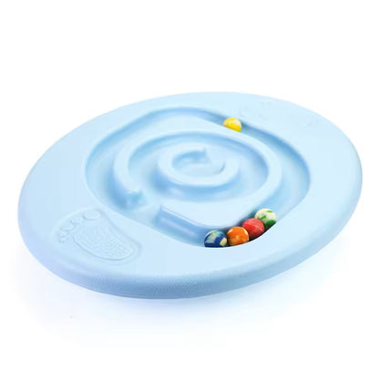 Tabla de Equilibrio de Yoga para Niños con Laberinto y 5 Pelotas