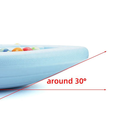Tabla de Equilibrio de Yoga para Niños con Laberinto y 5 Pelotas