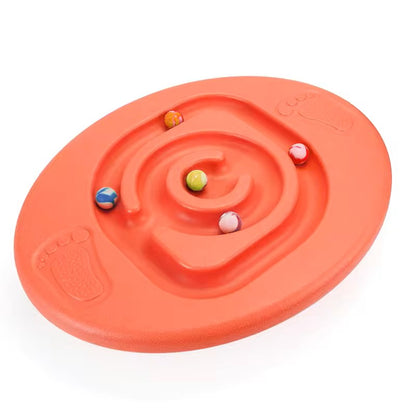 Tabla de Equilibrio de Yoga para Niños con Laberinto y 5 Pelotas
