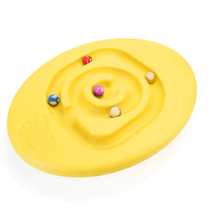 Tabla de Equilibrio de Yoga para Niños con Laberinto y 5 Pelotas