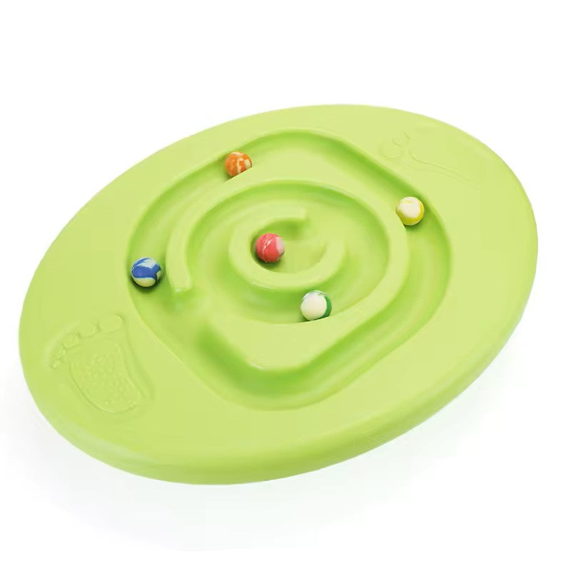 Tabla de Equilibrio de Yoga para Niños con Laberinto y 5 Pelotas